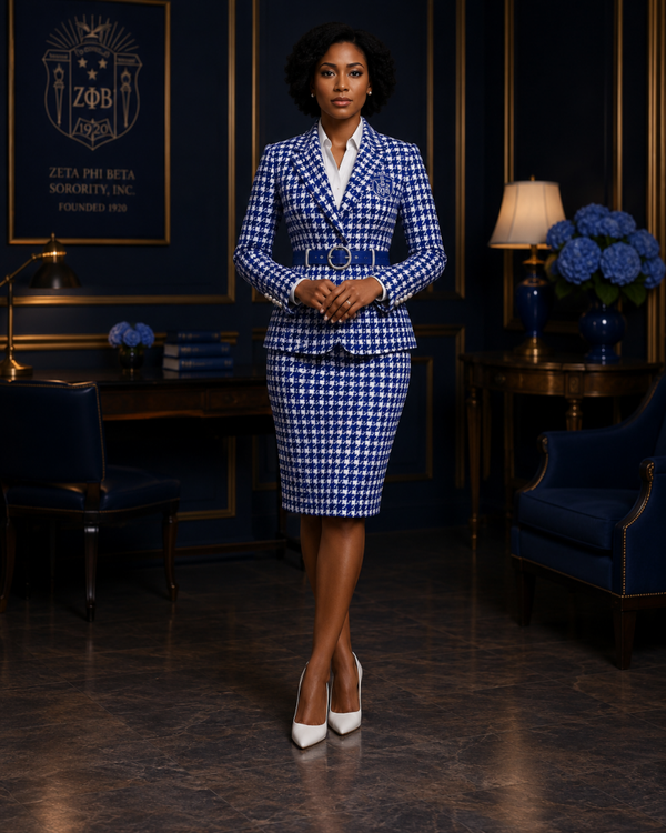 The Signature Houndstooth Suit