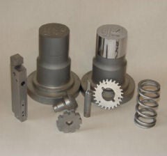 Variety of thin dense chrome parts