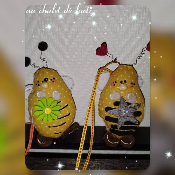 Suspension abeille plus grande 🐝