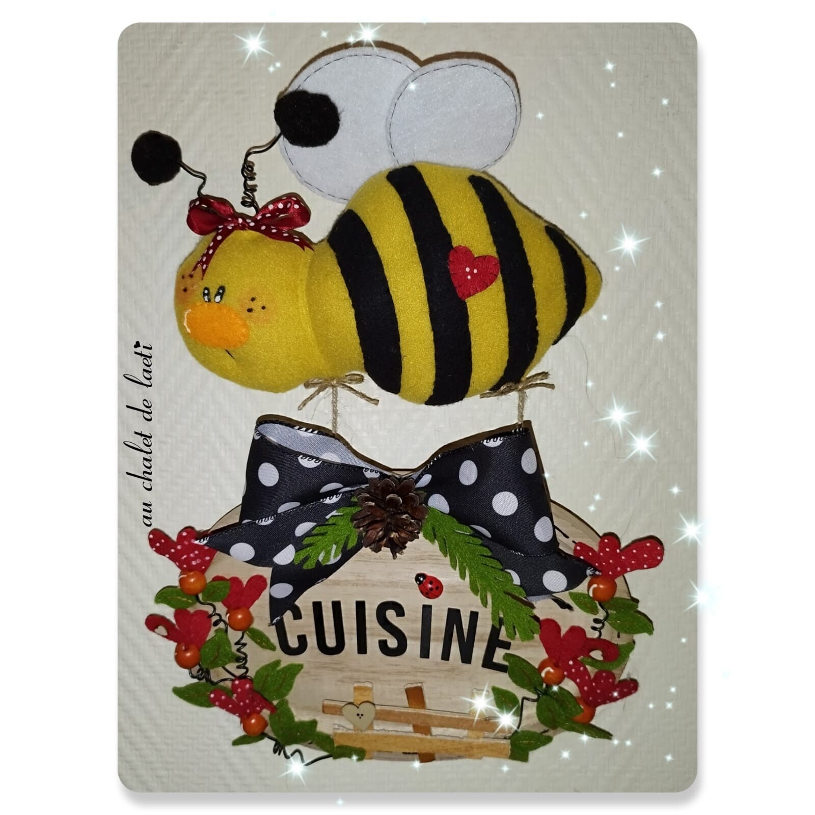 Suspension abeille "cuisine"🐝