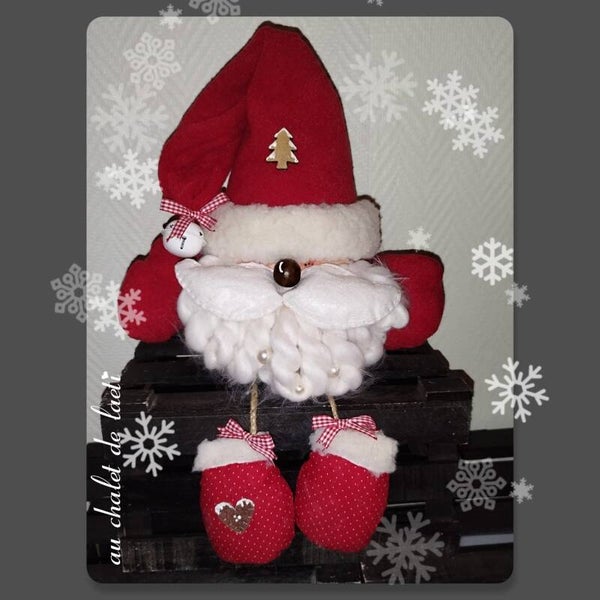 Père Noël à chaussons rouge🌲