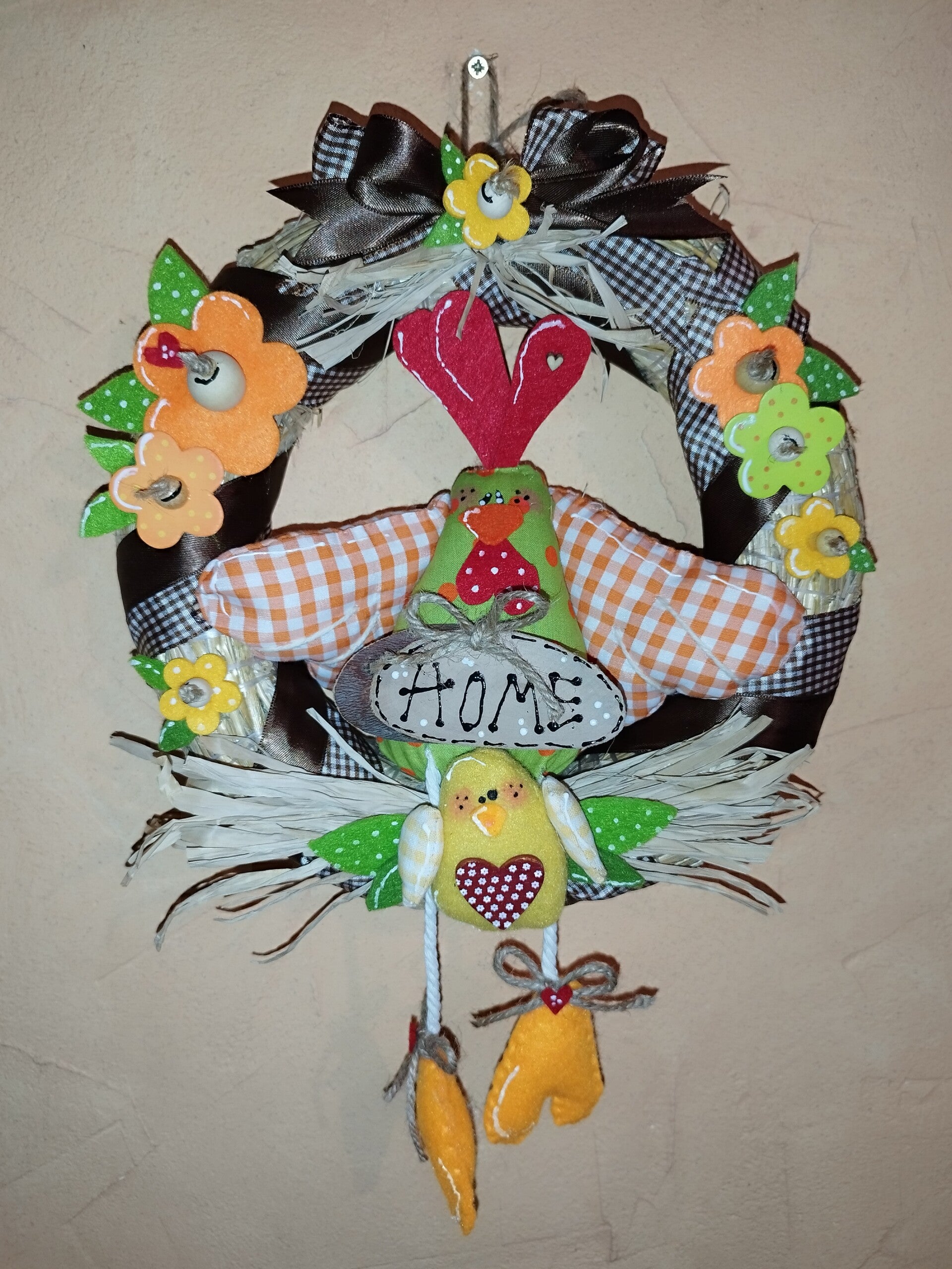 Couronne poule "home"