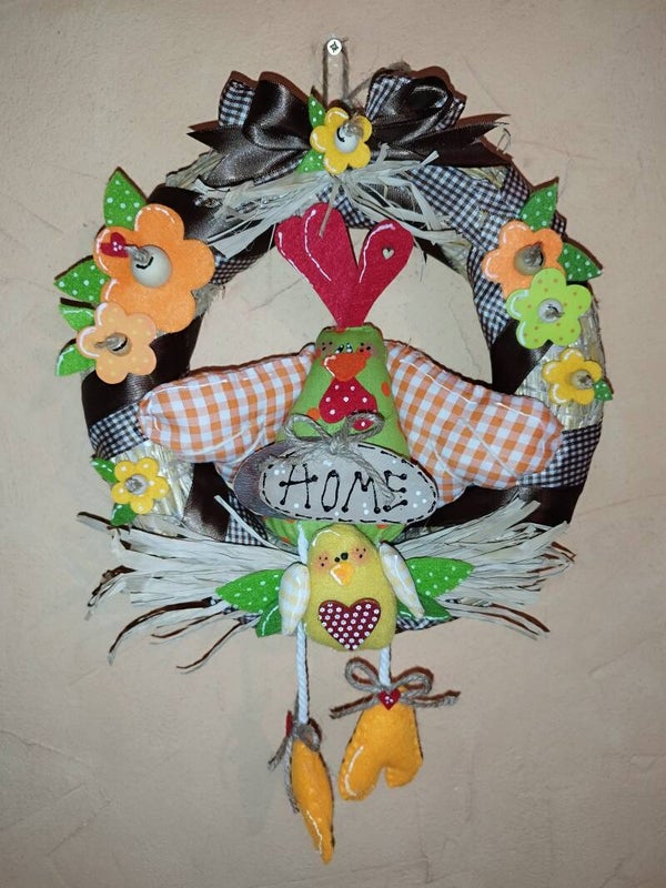 Couronne poule "home"