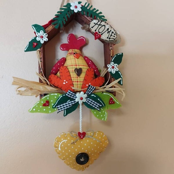 Suspension petit abri de poule❤️🥨🌲