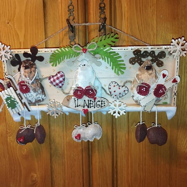 Tableau de petits rennes🌲