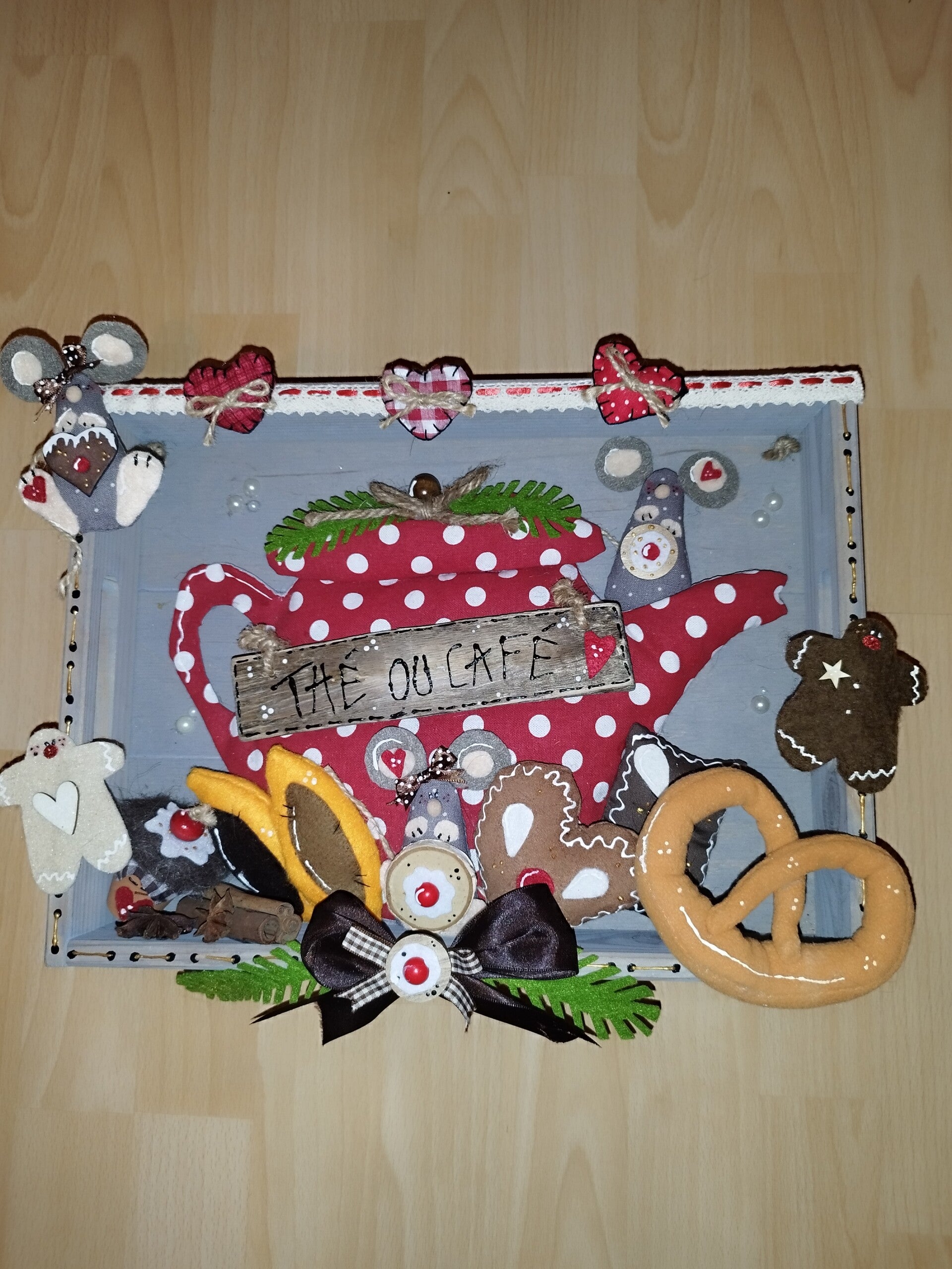 Tableau gourmand❤️🥨🌲