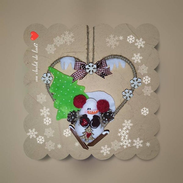 Coeur n*4 ❤️🥨🌲