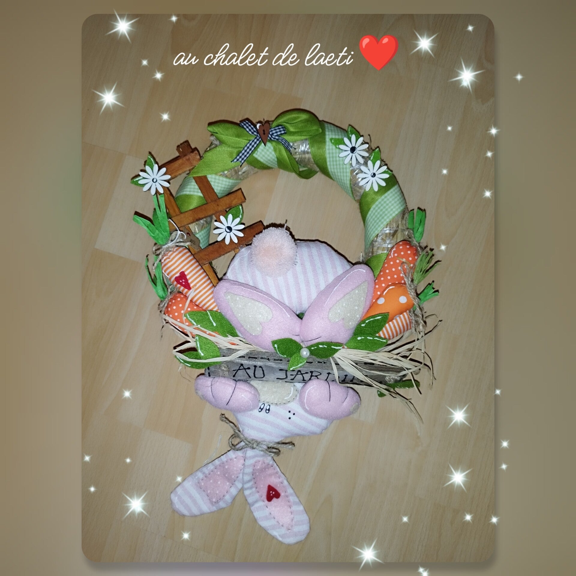 Couronne la tête en bas ❤️🐰🌲