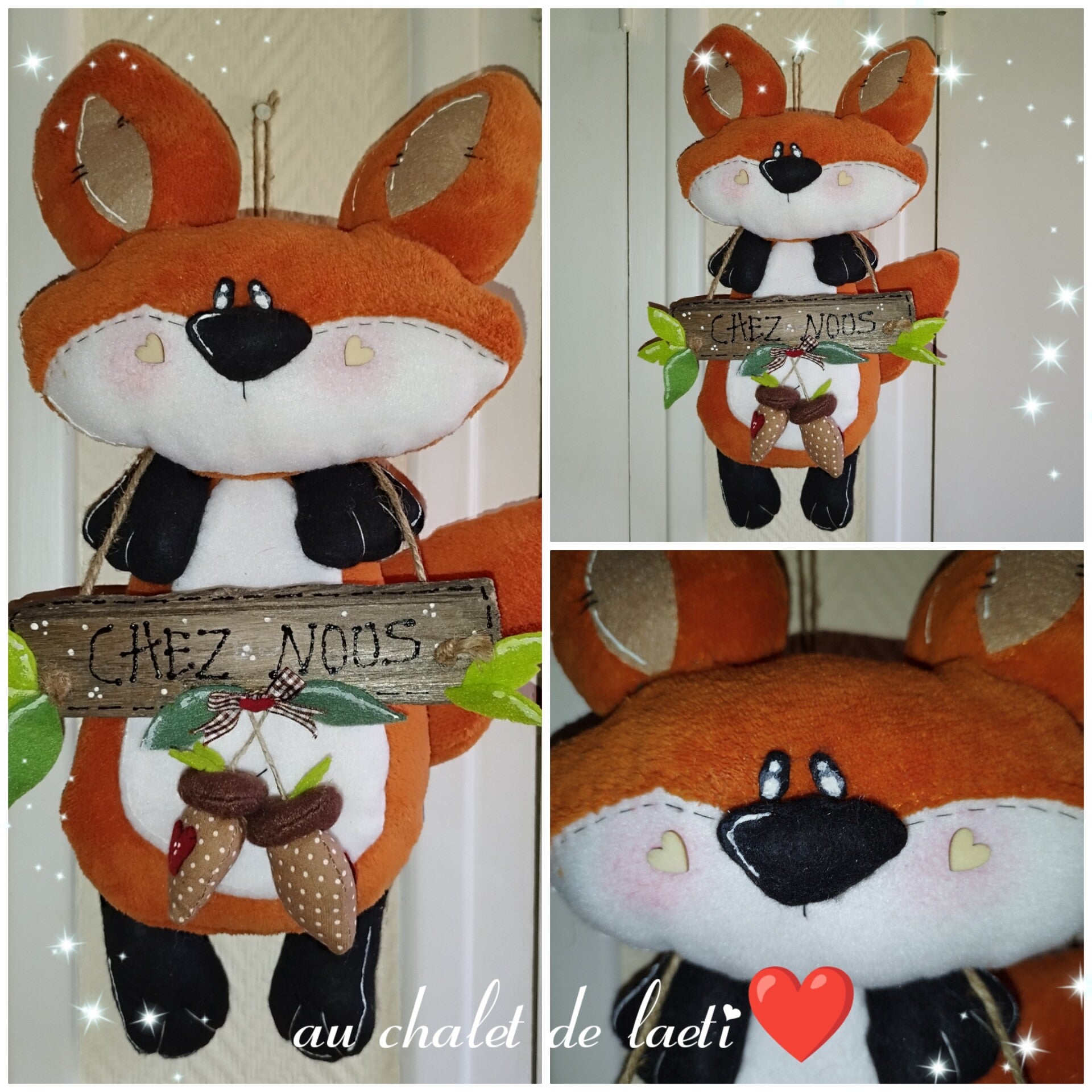 Suspension renard filou🌲
