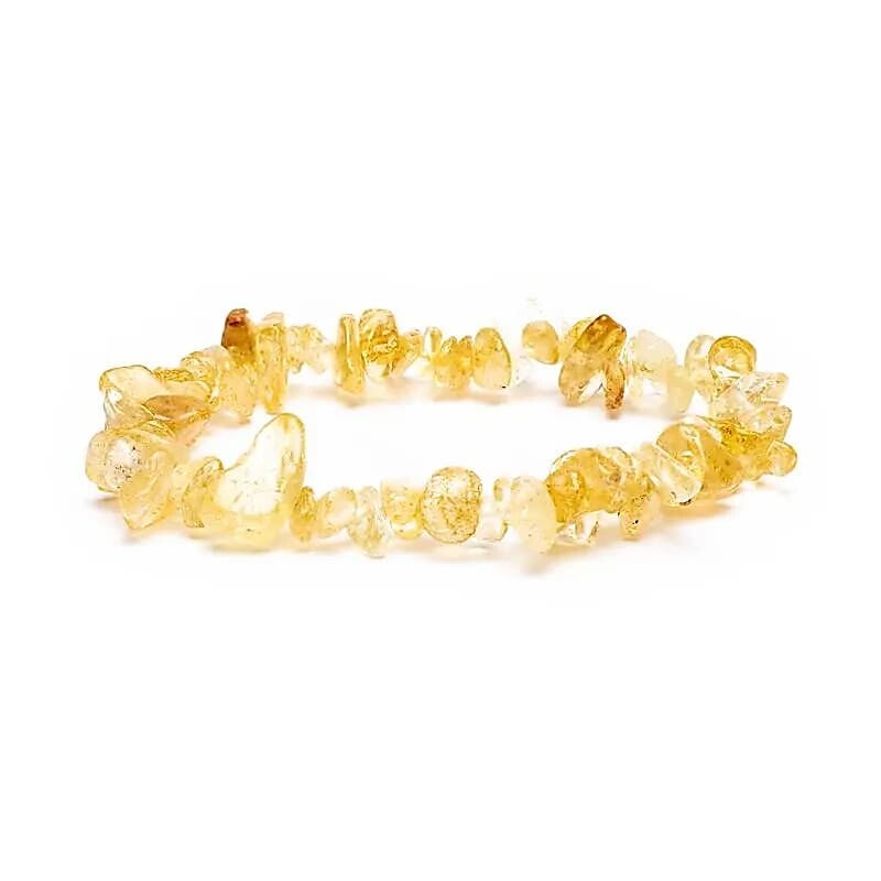 Citrin Chips - Armband elastisch