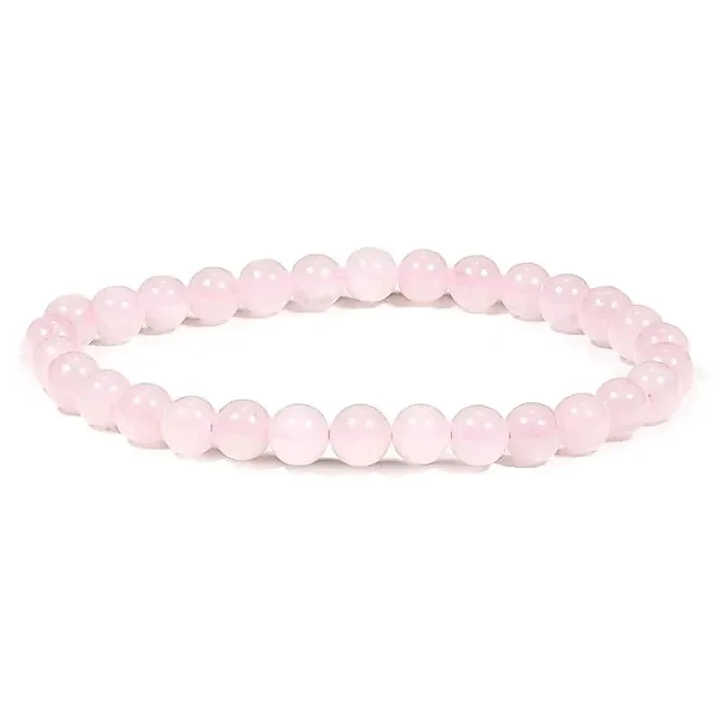 Rosenquarz - Armband elastisch
