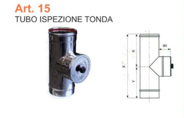 TUBO ISPEZIONE TONDA dm 250