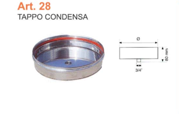 TAPPO CONDENSA dm 200