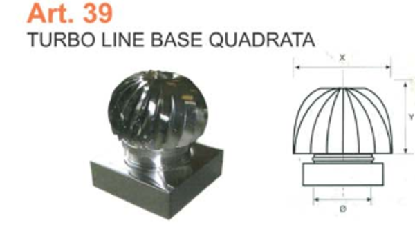 TURBO LINE BASE QUADRATA dm 320x320
