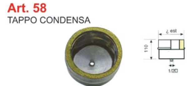 TAPPO CONDENSA 350\400