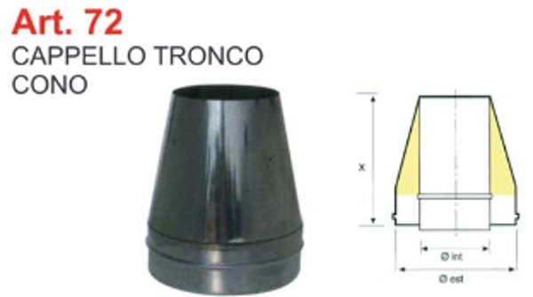 CAPPELLO TRONCO CONO 180\230