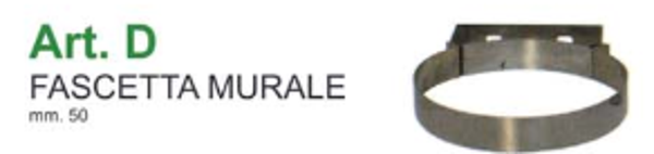 FASCETTA MURALE mm 50 dm 180