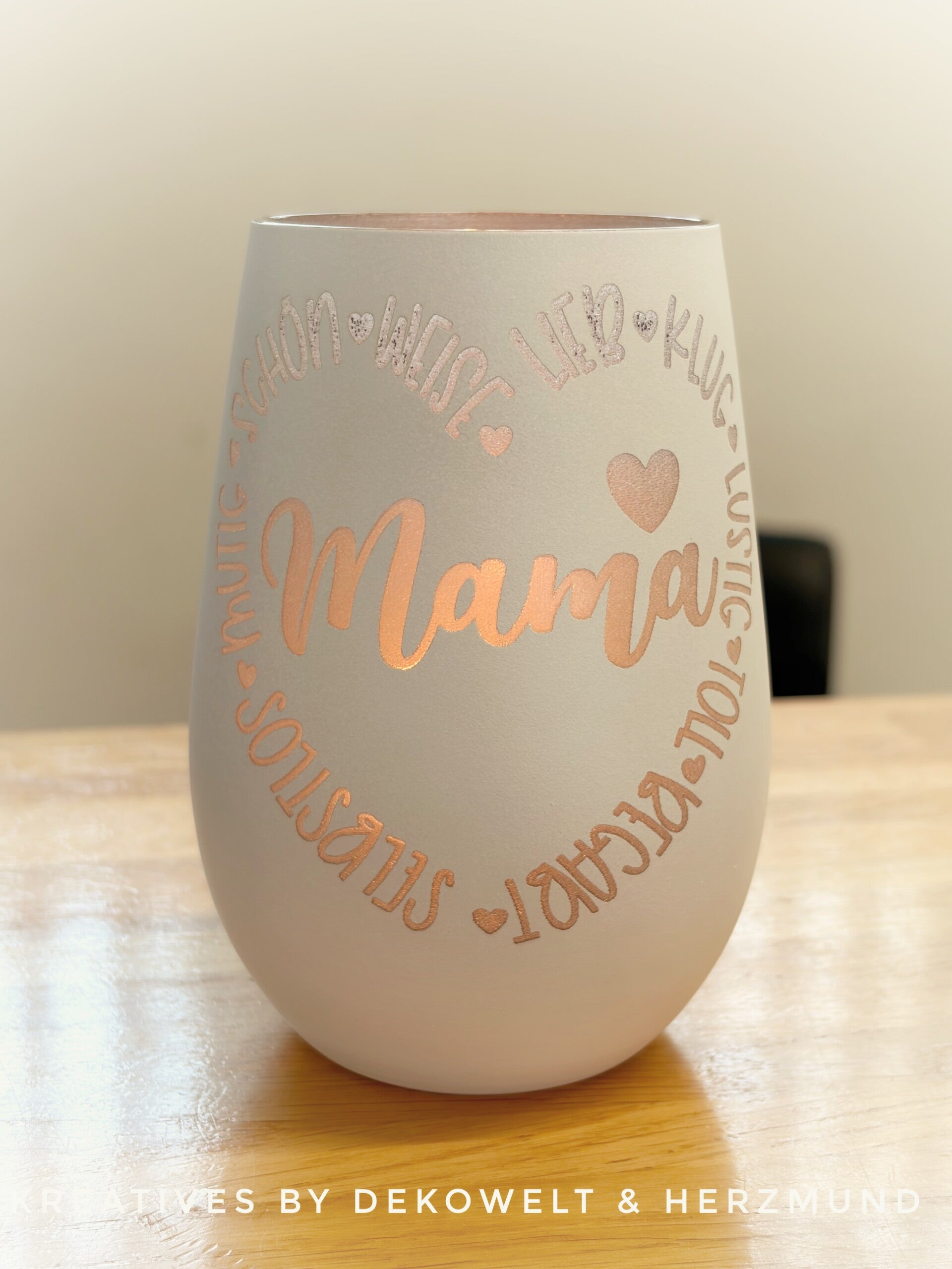 Windlicht mit Wunschgravur