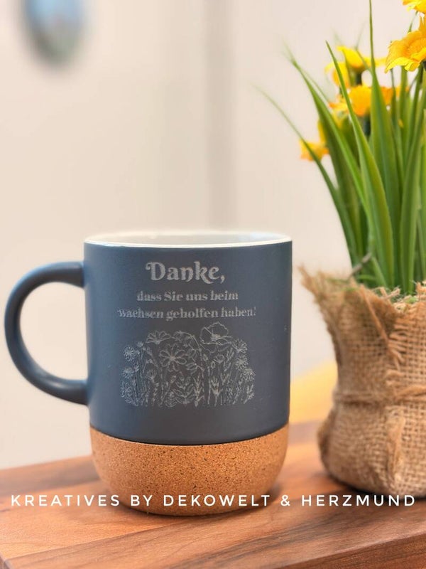 Kaffeetasse mit Henkel „wachsen“