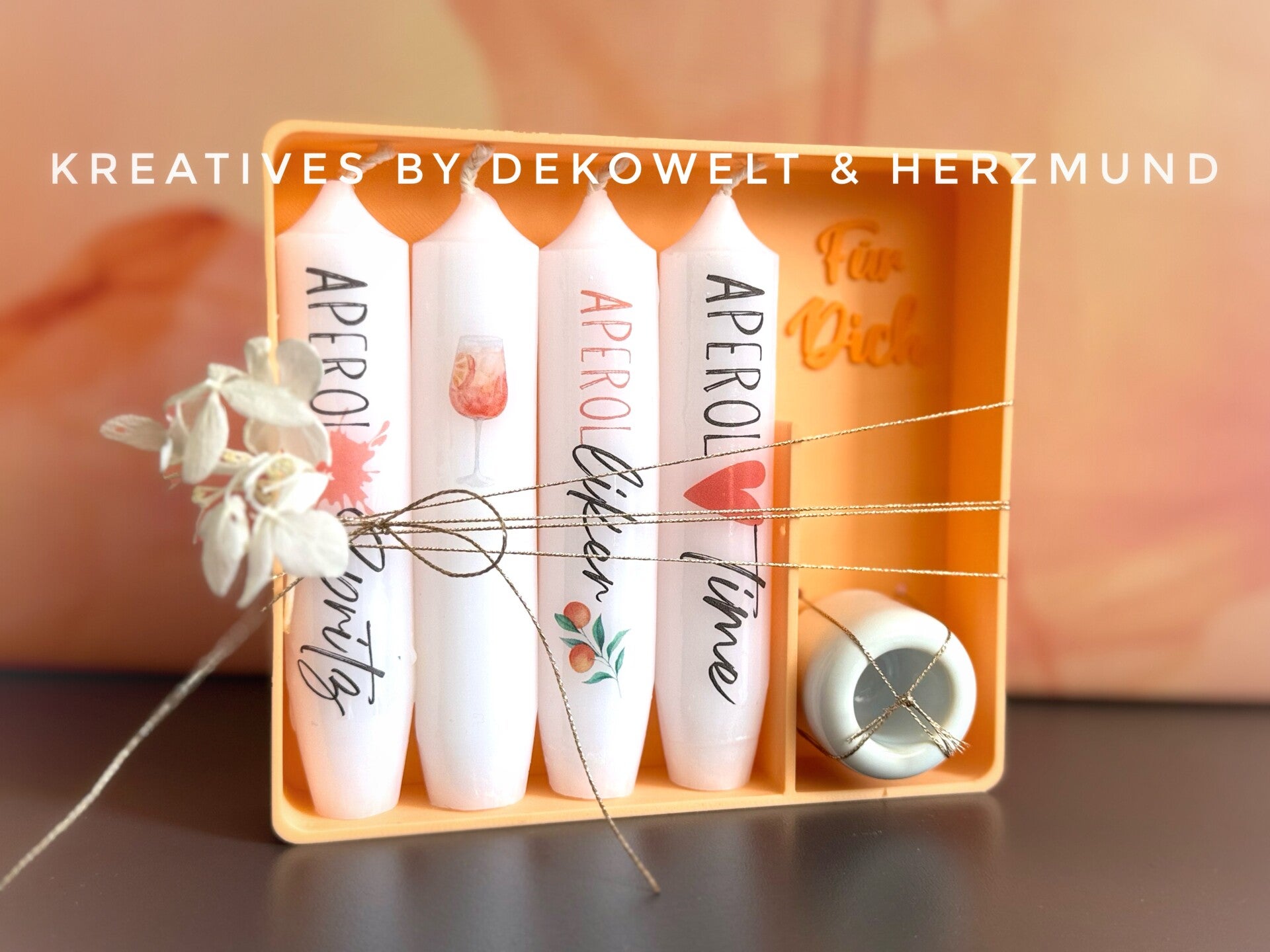 Aperol Spritz - Kerzenbox