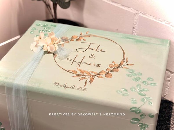 Erinnerungsbox handbemalt