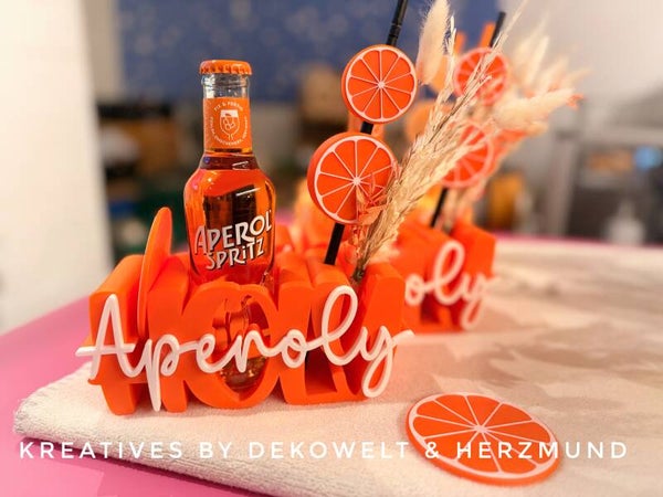 Aperol - Geschenkhalter