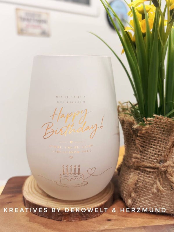 Windlicht Geburtstag