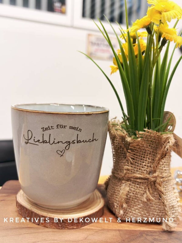 Kaffeebecher „Lieblingsbuch“