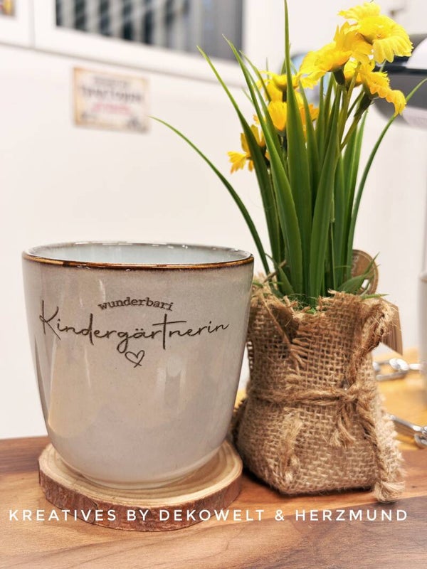 Kaffeebecher „Kindergärtnerin“