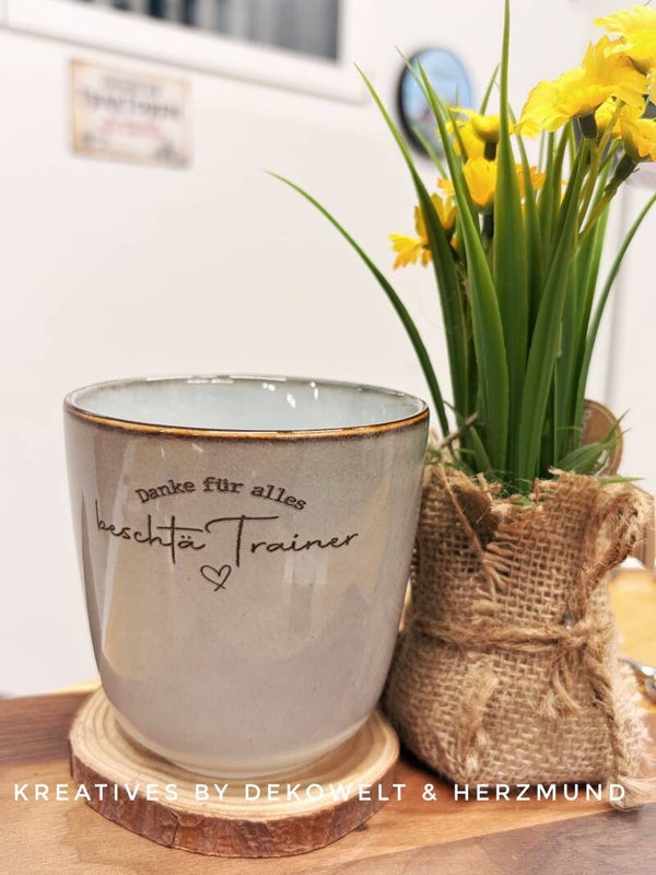 Kaffeebecher „Trainer“
