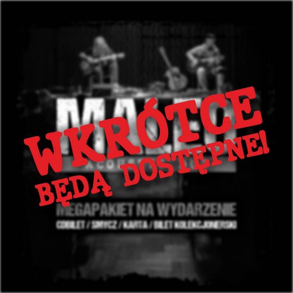 BILET NA KONCERT MALEO ACOUSTIC DUO