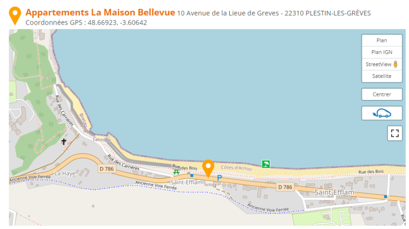 Appartement  La Maison Bellevue Plestin Saint Efflam