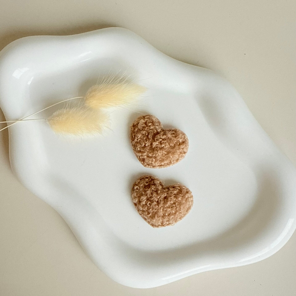 Bruine teddy hartjes