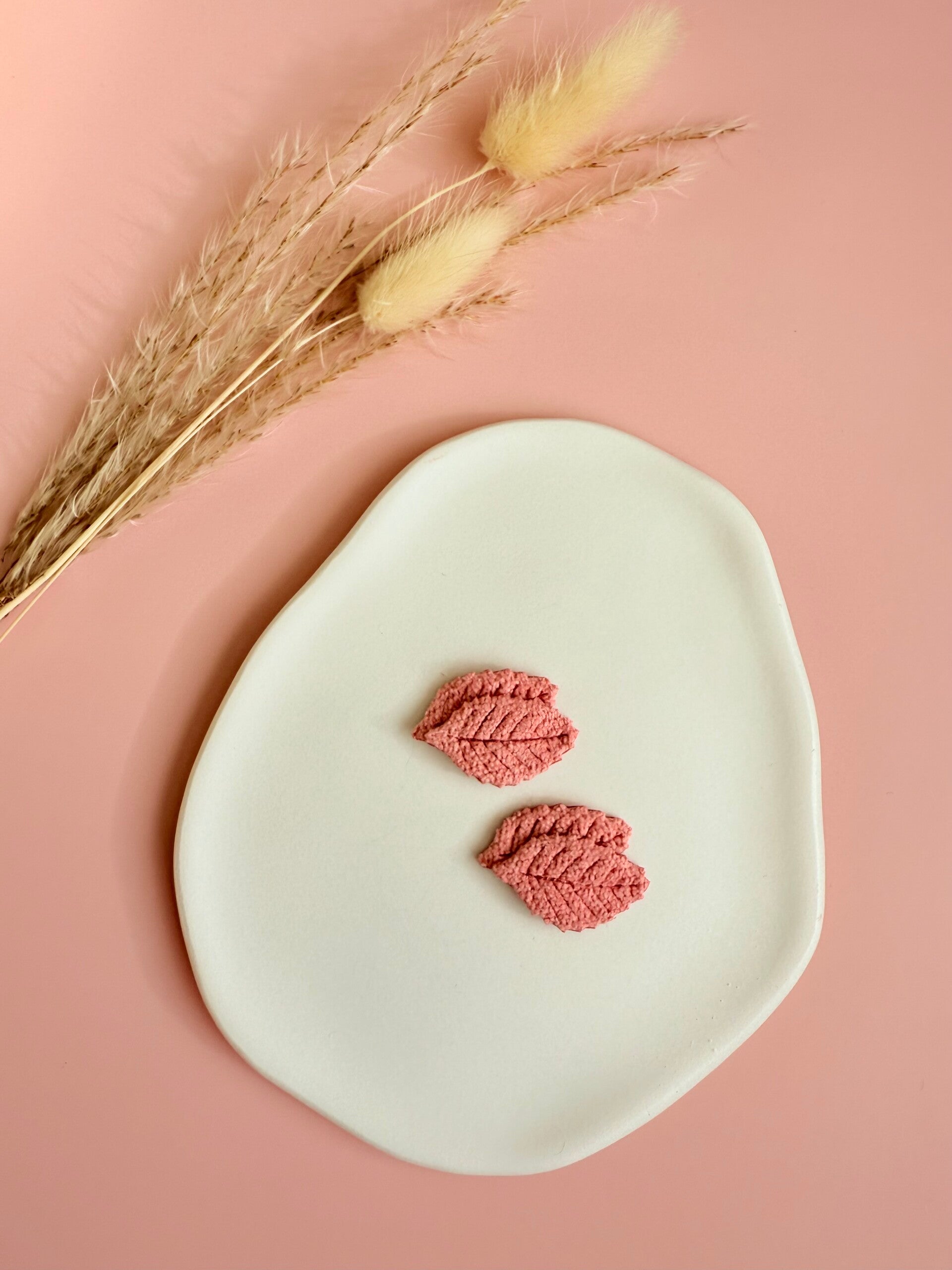 Anti slip herfstblaadjes roze 🍂