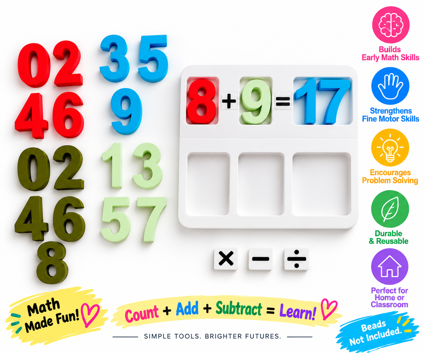 Math Learning Toy Set