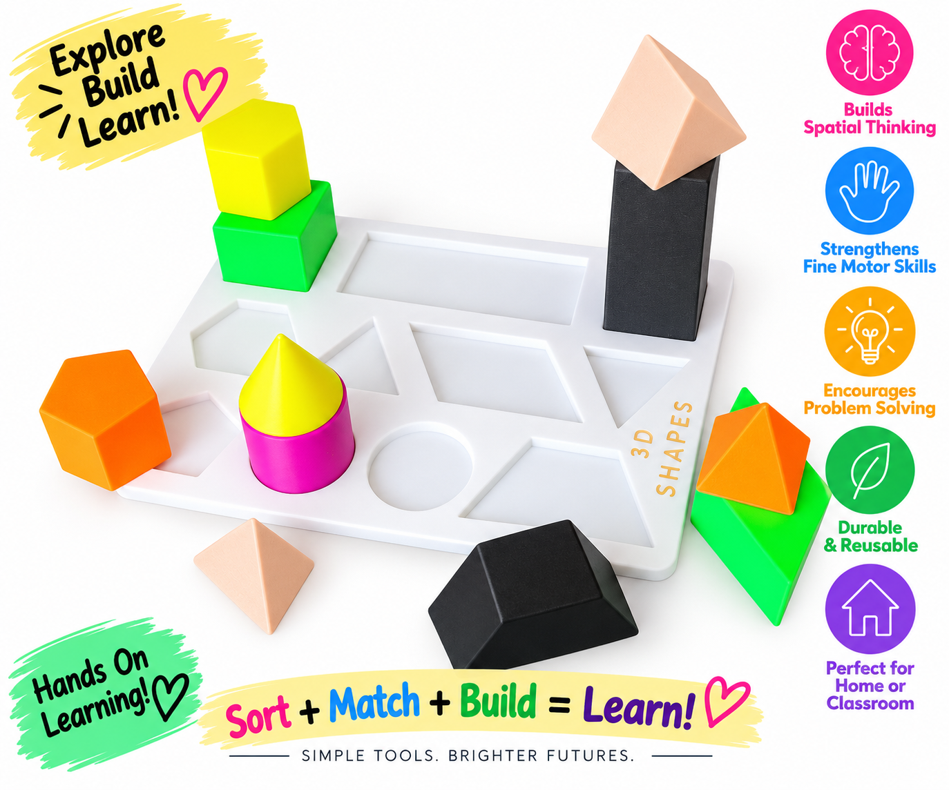 3D Geometric shapes