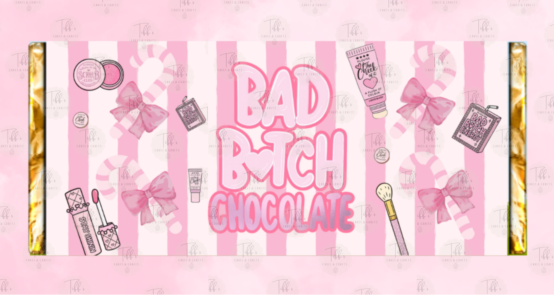 Makeup Chocolate Wrappers