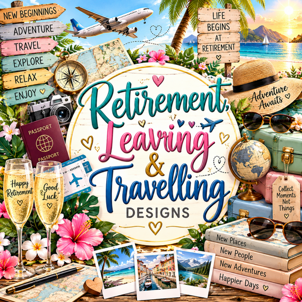 CLICK HERE FOR DESIGNS - RETIREMENT