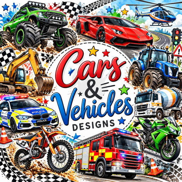 CLICK HERE FOR DESIGNS - VEHICLES