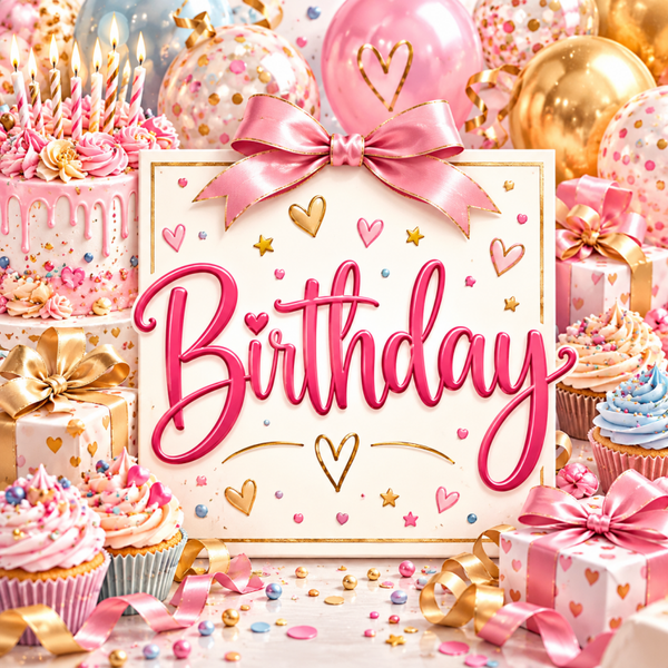 FEMALE BIRTHDAYS - CLICK HERE FOR OPTIONS