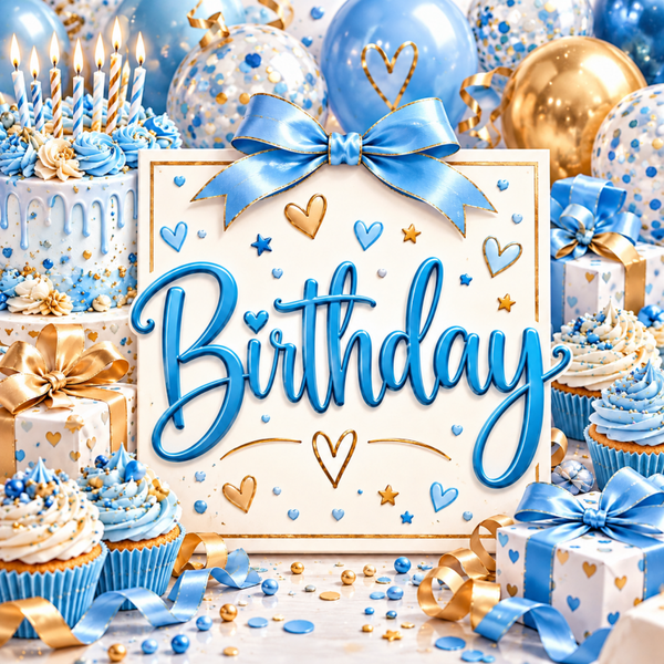 MALE BIRTHDAY - CLICK HERE FOR OPTIONS