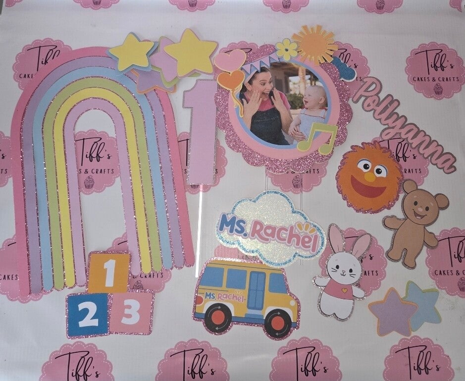 Ms Rachel cake set