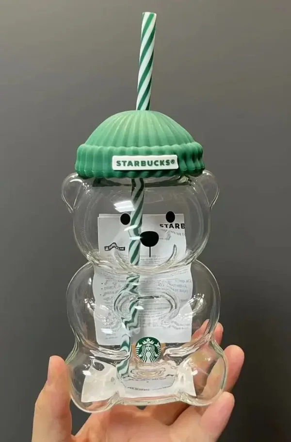 starbucks glass bear