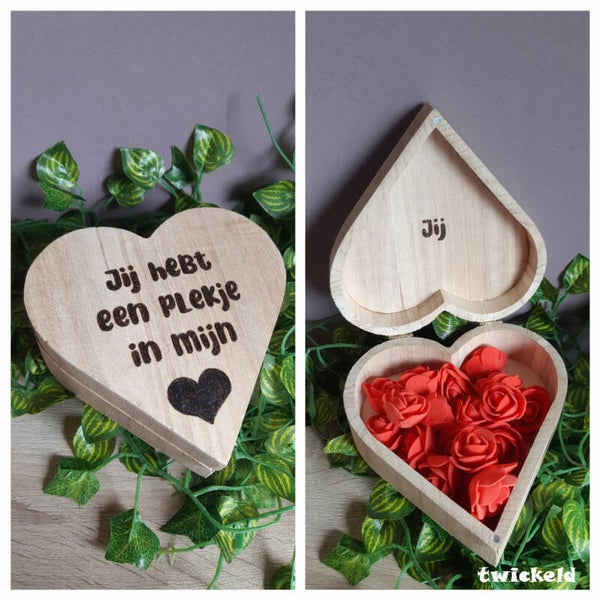 JIJ hebt een plekje in mijn hart