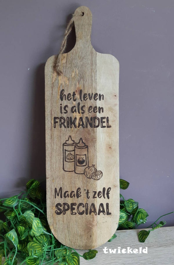 Het leven is als een frikandel