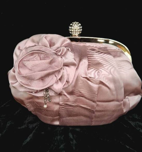 Sac à main kimono entièrement en soie brillante, fait main