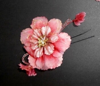 kanzashi accessoires cheveux