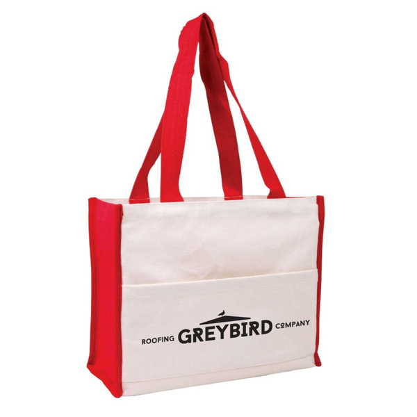 Sac fourre-tout promotionnel personnalisé en coton pour station balnéaire