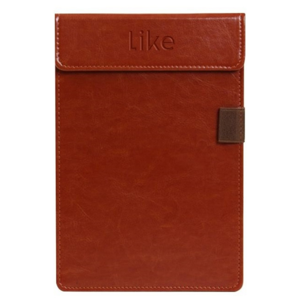 Petit porte-documents en cuir personnalisé avec pince magnétique