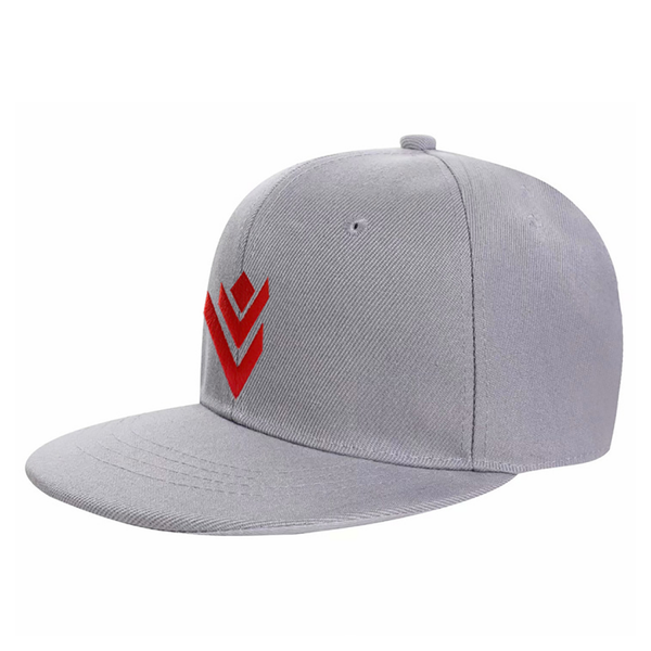 Casquette Snapback à visière plate 6 panneaux, unie et personnalisée